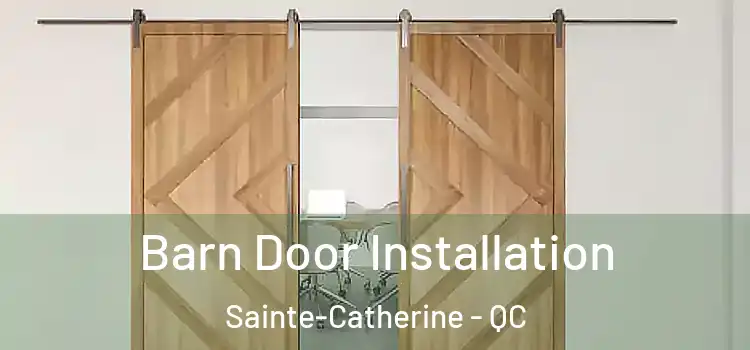 Barn Door Installation Sainte-Catherine - QC